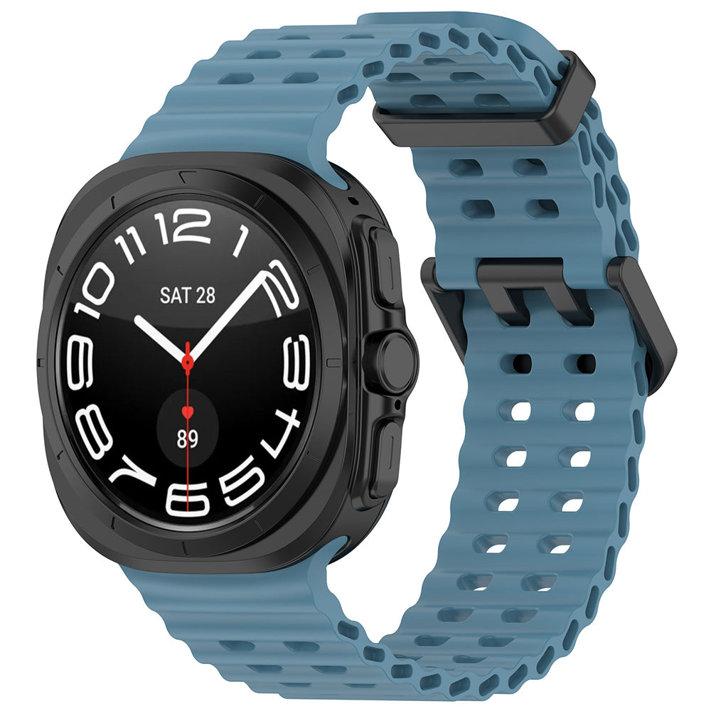 Techsuit - Watchband (W062) - Samsung Galaxy Watch Ultra 47mm / Watch Ultra 2 - Teal Blue