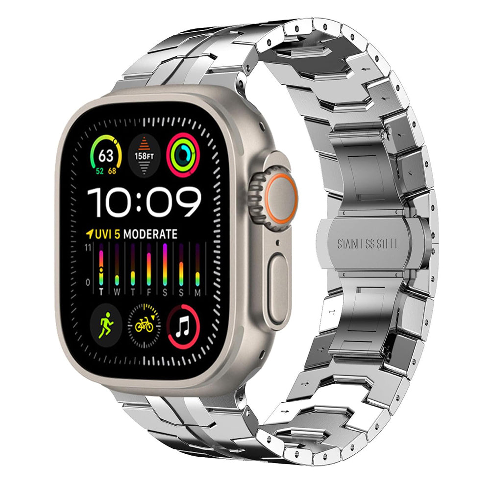 Techsuit - Watchband 22mm (W063) - Huawei Watch GT 2 (46mm)/GT 2 Pro/GT 3 Pro (46mm)/Ultimate/Xiaomi Watch S1 - Silvery