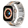 Techsuit - Watchband 22mm (W063) - Huawei Watch GT 2 (46mm)/GT 2 Pro/GT 3 Pro (46mm)/Xiaomi Watch S1 - Titanium Orange