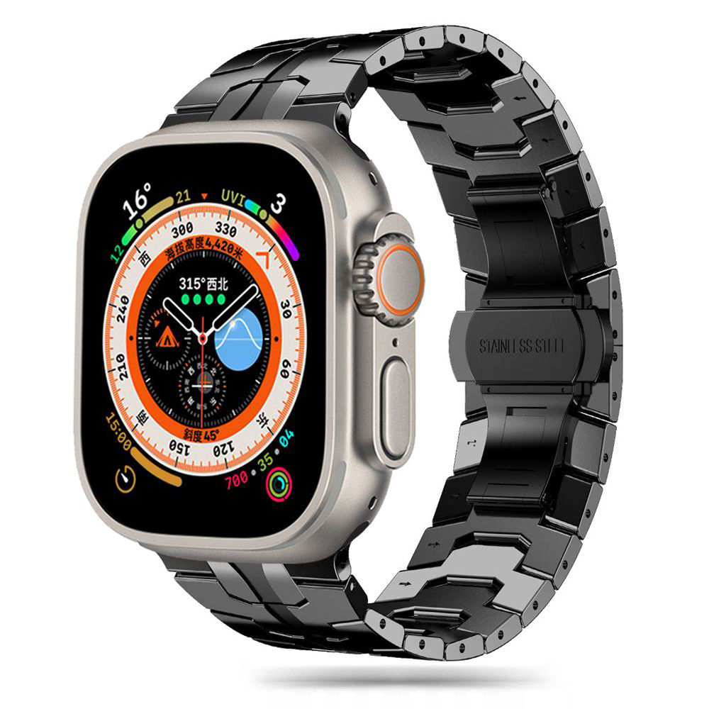 Techsuit - Watchband 22mm (W063) - Huawei Watch GT 2 (46mm)/GT 2 Pro/GT 3 Pro (46mm)/Ultimate/Xiaomi Watch S1 - Black