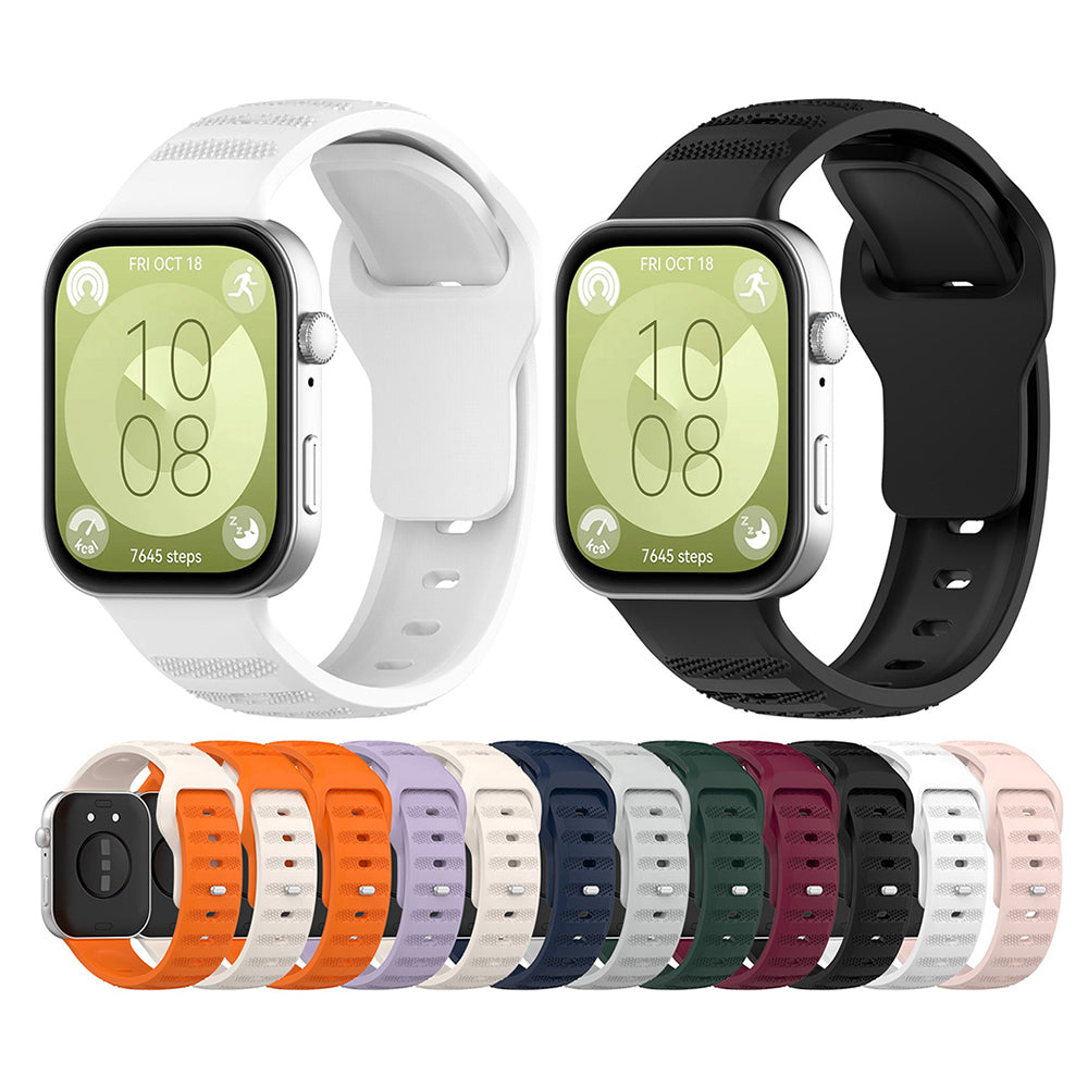TechSuit Curea smartwatch Techsuit Watchband (W050) compatibil cu Huawei Watch Fit 3 / Fit 4 / Fit 4 Pro, Albastru – ima