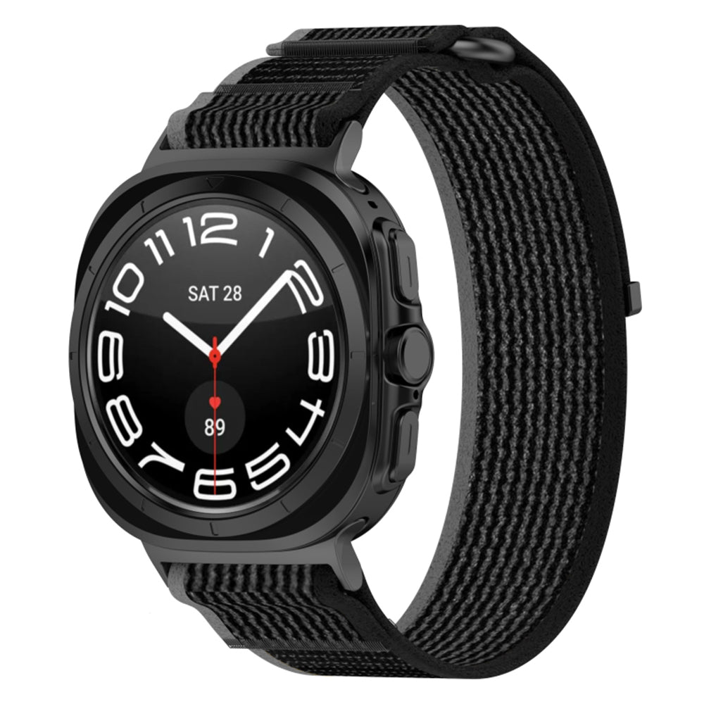 Techsuit - Watchband (W054) - Samsung Galaxy Watch Ultra 47mm / Watch Ultra 2 - Gray / Black