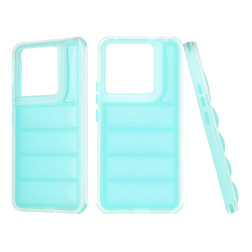 Techsuit - Wave Shield - Xiaomi Redmi Note 13 Pro 5G / Poco X6 - Turquoise