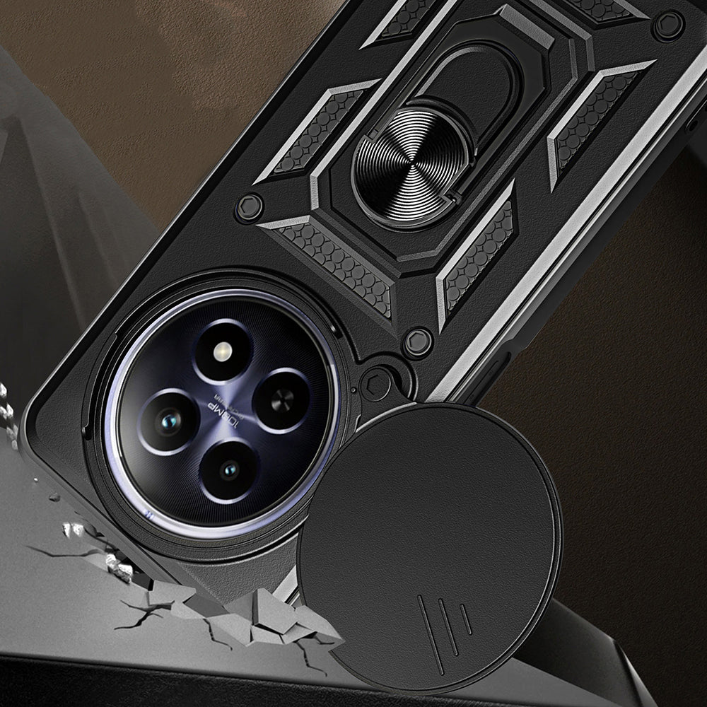 Techsuit - CamShield Series - Oppo Reno12 F 4G / Reno12 F 5G / Reno12 FS 4G / Reno12 FS 5G - Rose Gold