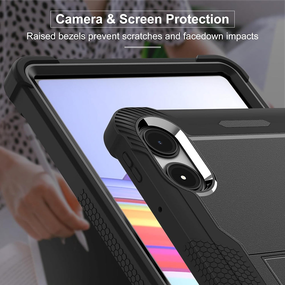 Techsuit - Rugged TabShell + Screen Protector - Xiaomi Redmi Pad Pro / Redmi Pad Pro 5G / Poco Pad - Black