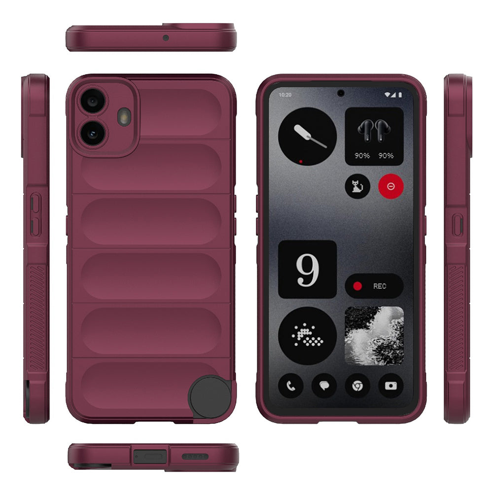 Techsuit - Magic Shield - Nothing CMF Phone 1 - Bordeaux