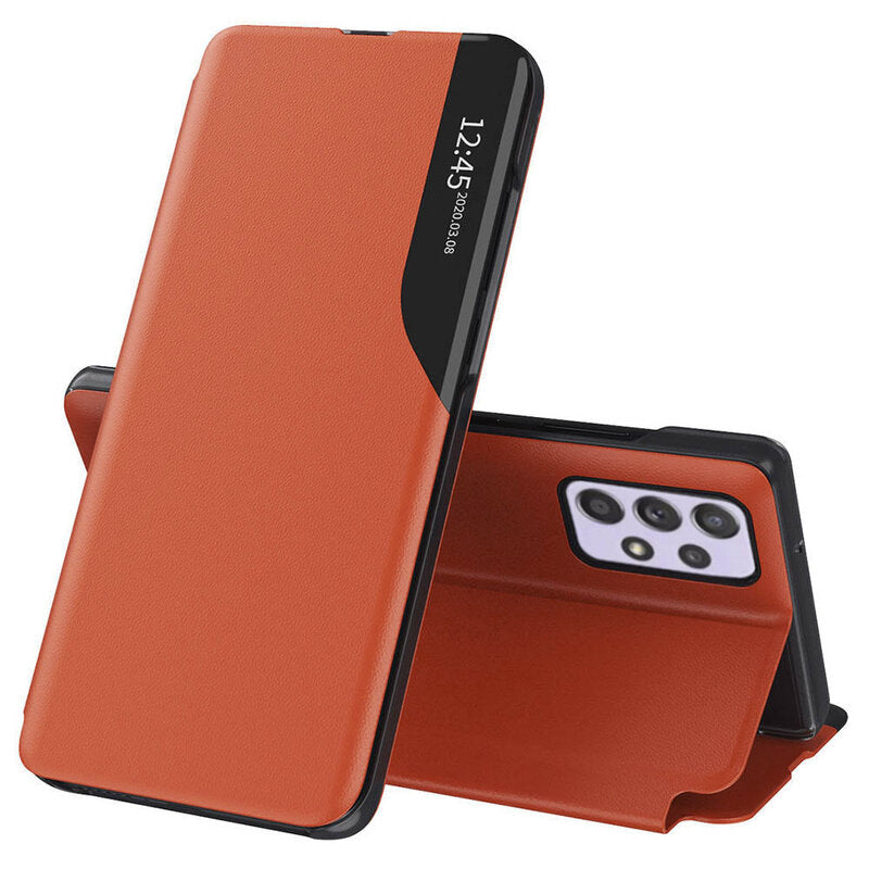 TechSuit Husa de protectie Techsuit eFold Series compatibil cu Samsung Galaxy A52 4G / A52 5G / A52s 5G, Portocaliu