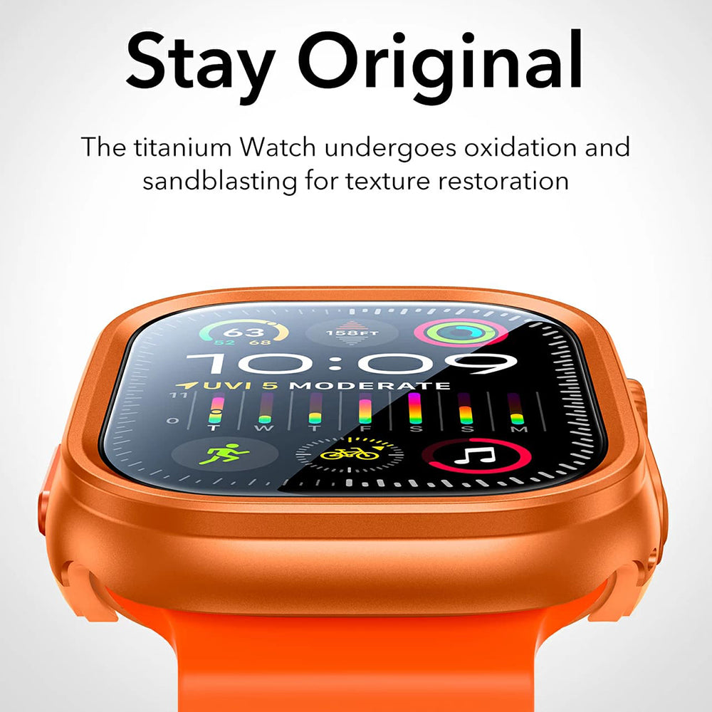 ESR - Armorite Protection Set - Apple Watch Ultra / Ultra 2 / Ultra 3 - Titanium