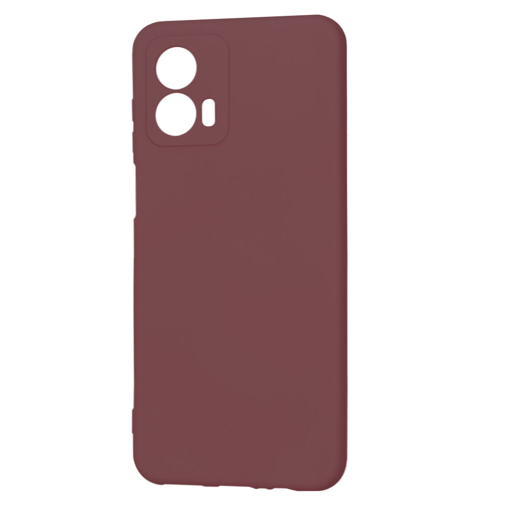 Techsuit - SoftFlex - Motorola Moto G53 - Plum Red