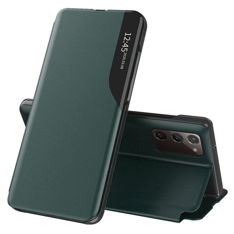 TechSuit Husa de protectie Techsuit eFold Series compatibil cu Samsung Galaxy S20 FE / S20 FE 5G, Verde Inchis