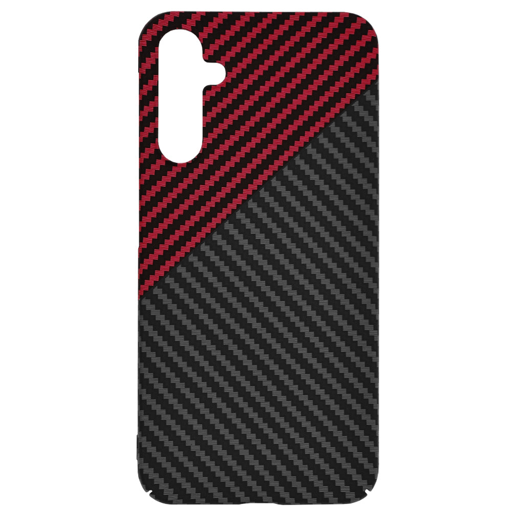 Techsuit - Carbonite FiberShell - Samsung Galaxy A15 4G / A15 5G - Red Vortex