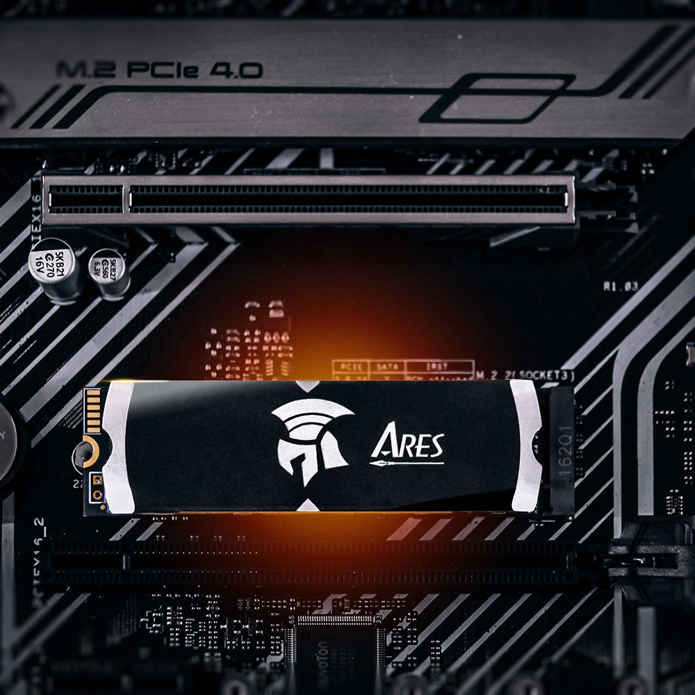 Dato - Internal Solid State Drive SSD Ares Dark Sword (ARSDSK-8TB) - PCIe Gen4x4, 8TB, Up to 7200MB/s, Notebook, PS5 - B