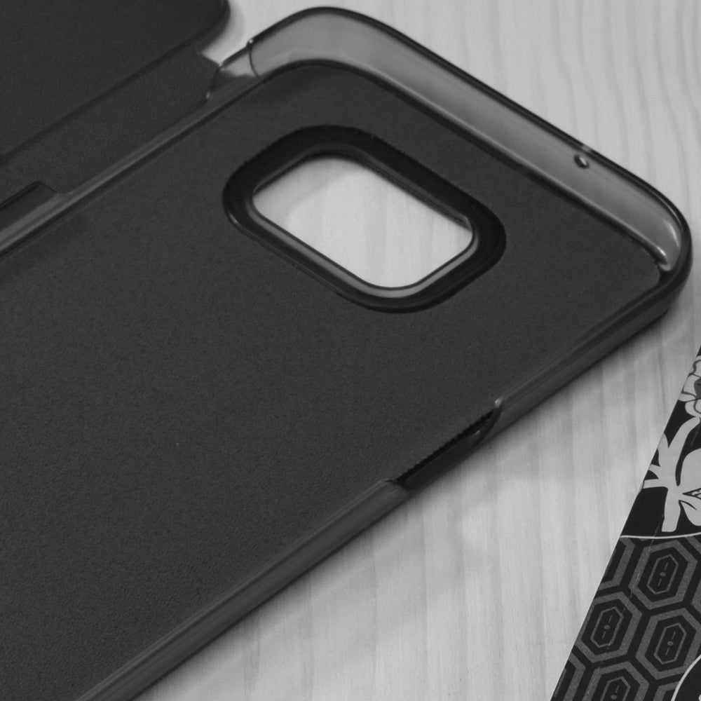 Techsuit - eFold Series - Samsung Galaxy S7 Edge - Black