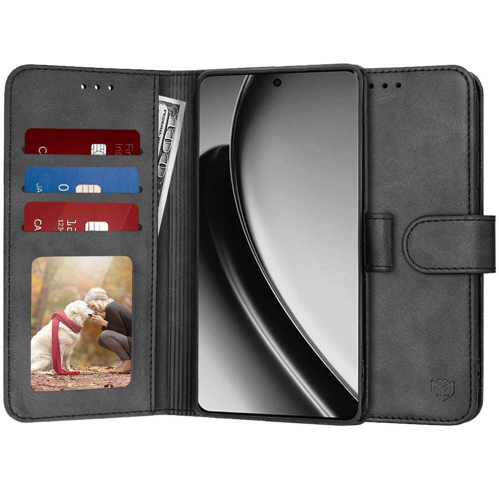 Techsuit - Diary Book - Realme GT 6 / GT 6T - Black