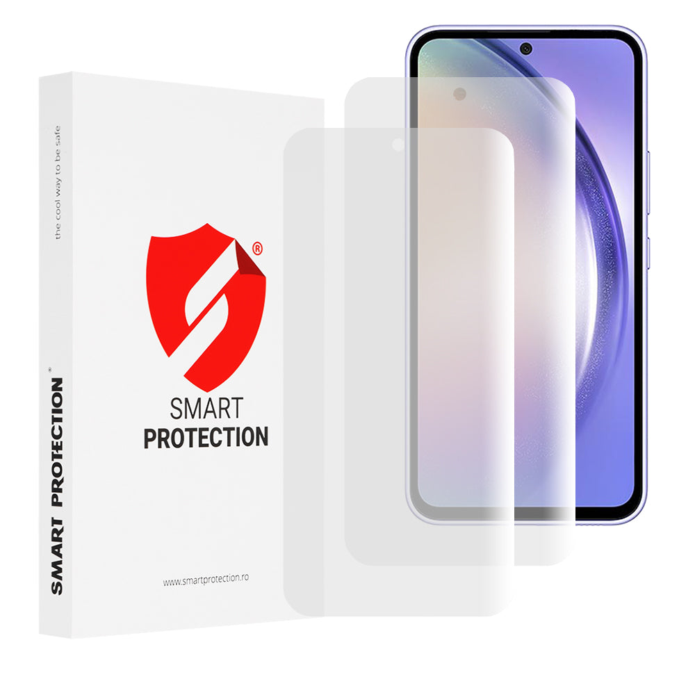 Smart Protection Folie de protectie Smart Protection Premium Classic (set de 2) compatibil cu Samsung Galaxy A54, Transp