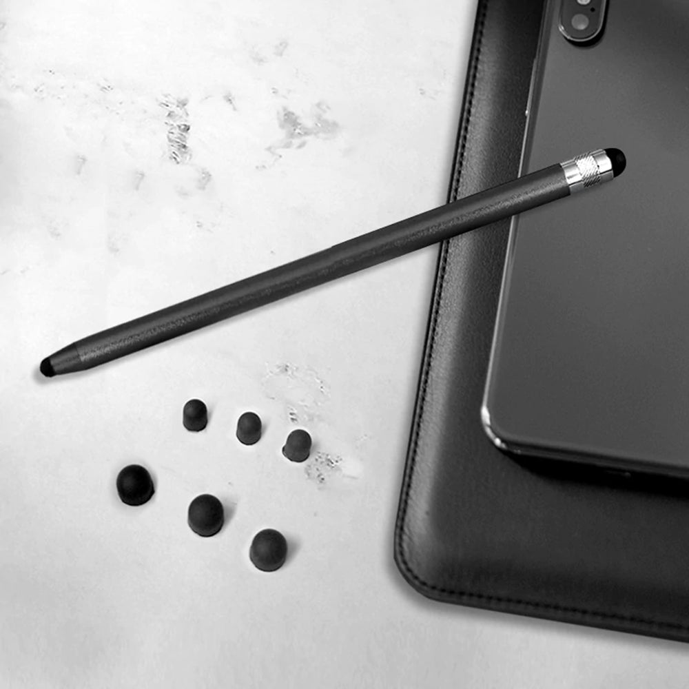 Techsuit - Stylus Pen (JC01) - Aluminum Alloy, Android, iOS, Microsoft - Black