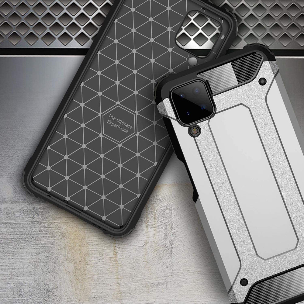 Techsuit - Hybrid Armor - Samsung Galaxy A12 / A12 Nacho - Black