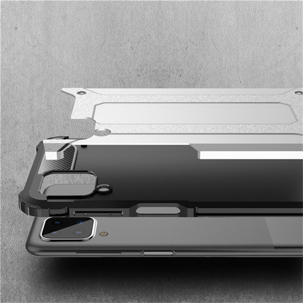 Techsuit - Hybrid Armor - Samsung Galaxy A12 / A12 Nacho - Black