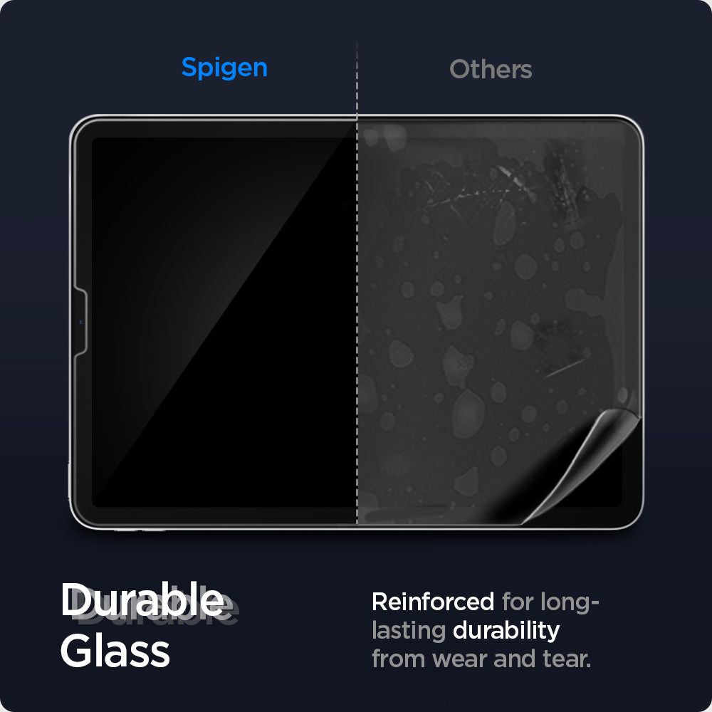 Spigen - Glas.tR EZ-FIT (AGL02065) - Apple iPad Air 4 / 5 (2020/2022) / Pro 11 (2020/2021) - Clear