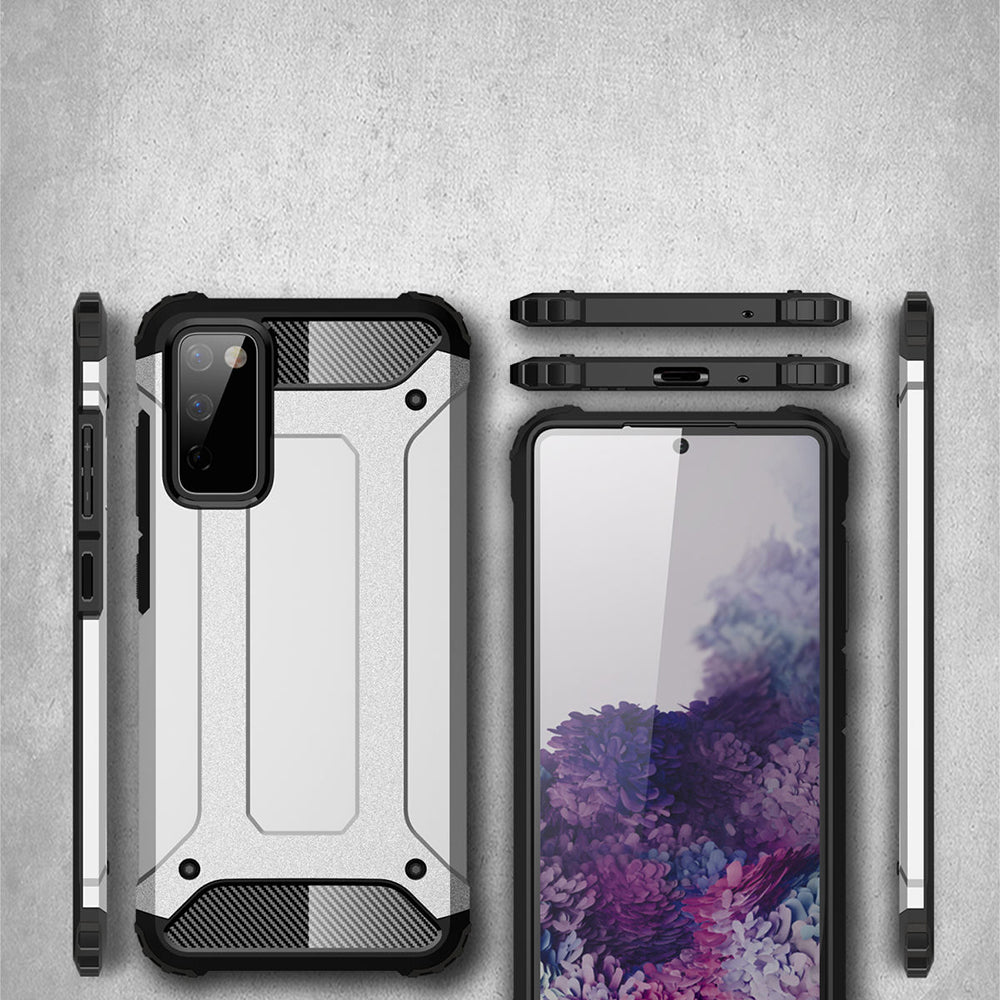 Techsuit - Hybrid Armor - Samsung Galaxy S20 FE 4G / S20 FE 5G - Black