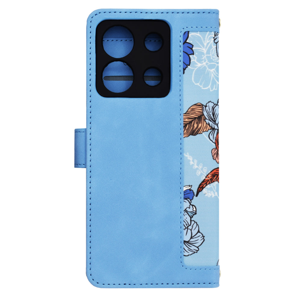 Techsuit - FlipCraft - Xiaomi Redmi Note 13 Pro 5G / Poco X6 - Vibrant Blue