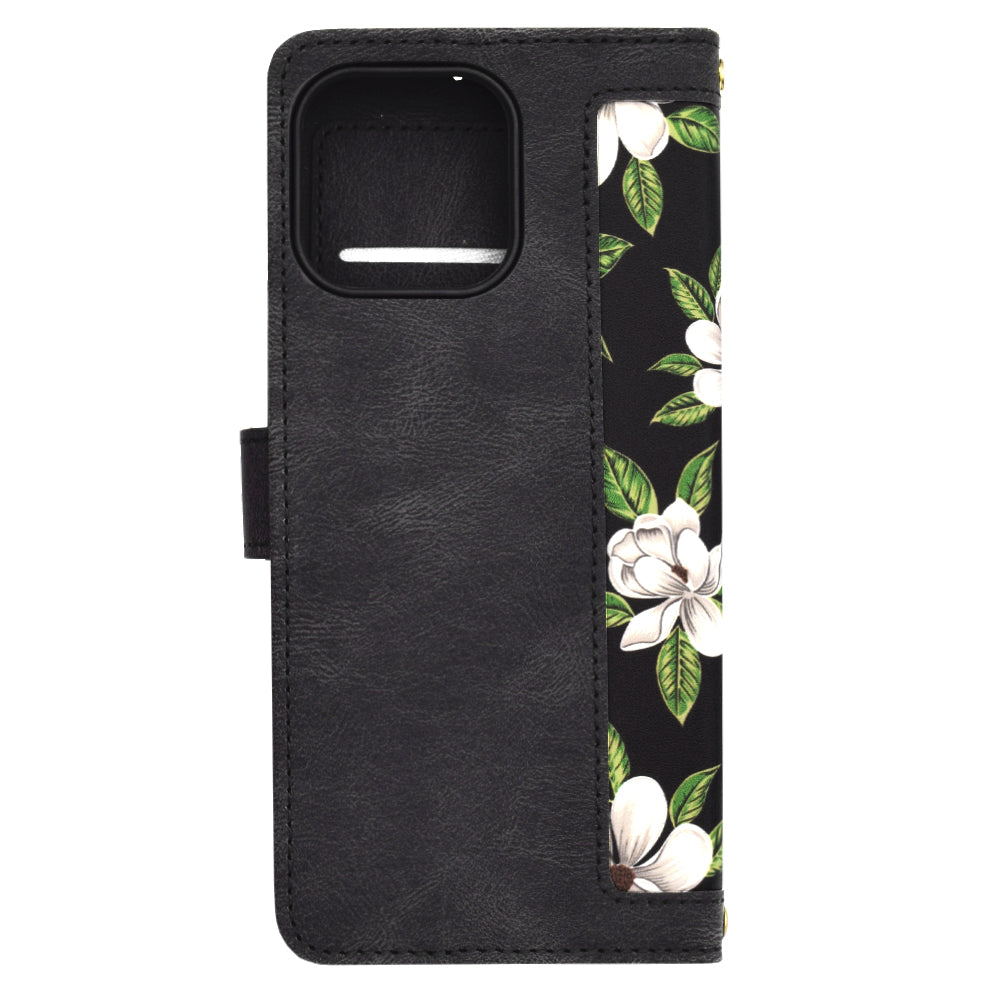 Techsuit - FlipCraft - iPhone 15 Pro Max - Flowers of the Dawn