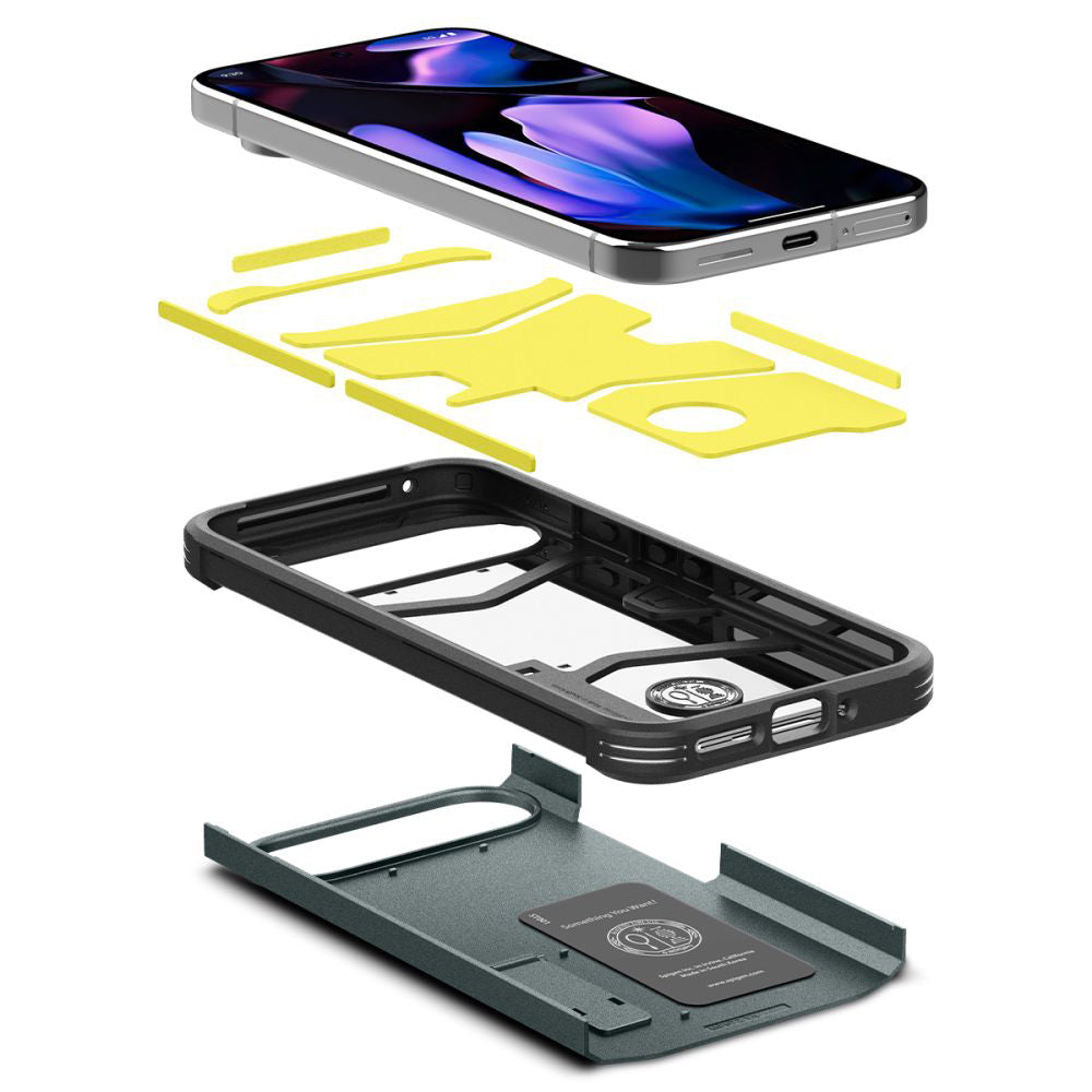 Spigen - Tough Armor (ACS07728) - Google Pixel 9 Pro XL - Abyss Green