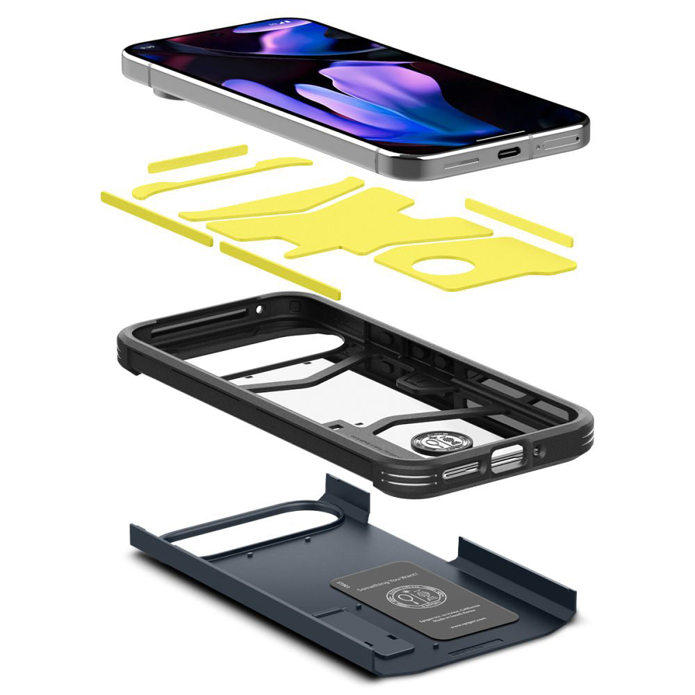 Spigen - Tough Armor (ACS07727) - Google Pixel 9 Pro XL - Metal Slate