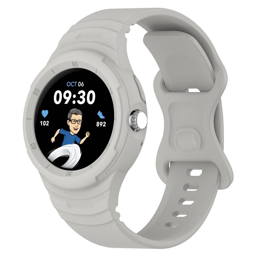 Techsuit - Watchband (W066) - Google Pixel Watch / Watch 2 / Watch 3 / Watch 4 41mm - Gray