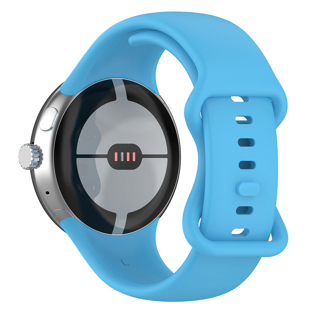 Techsuit - Watchband (W031) - Google Pixel Watch / Watch 2 / Watch 3 41mm / Watch 4 41mm - Light Blue