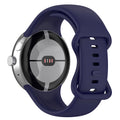 Techsuit - Watchband (W031) - Google Pixel Watch / Watch 2 / Watch 3 / Watch 4 41mm - Navy Blue