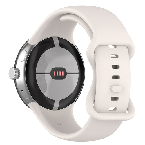 Techsuit - Watchband (W031) - Google Pixel Watch 3 45mm - Creamy White