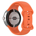 Techsuit - Watchband (W031) - Google Pixel Watch / Watch 2 / Watch 3 / Watch 4 41mm - Orange