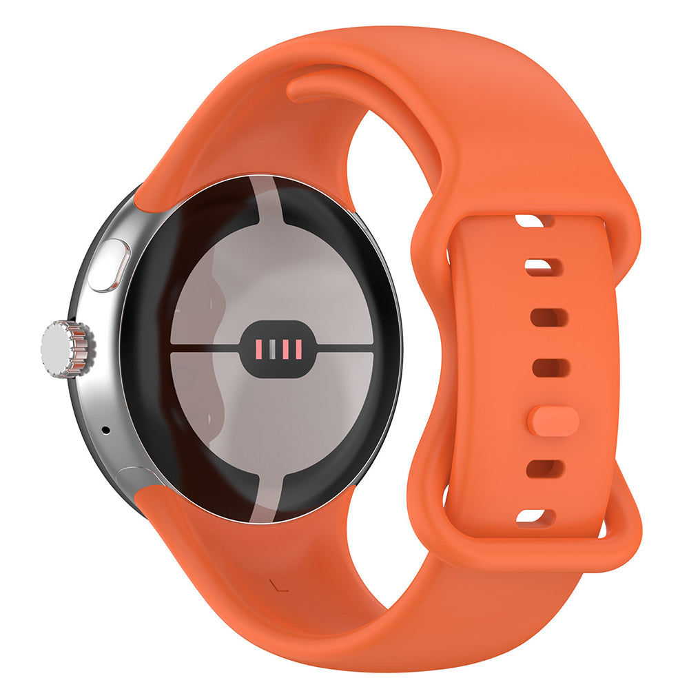 Techsuit - Watchband (W031) - Google Pixel Watch / Watch 2 / Watch 3 / Watch 4 41mm - Orange