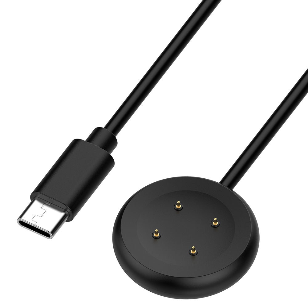 Techsuit - SmartWatch Wireless Charging Cable (THC5) - for Google Pixel Watch 3 (41mm, 45mm) / 2 / Fitbit Ace LTE, Type-