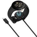 Techsuit - SmartWatch Wireless Charging Cable (THC5) - for Google Pixel Watch 3 (41mm, 45mm) / 2 / Fitbit Ace LTE, Type-