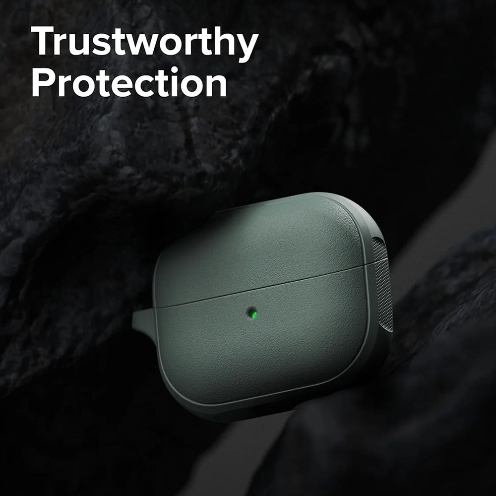 Ringke - Protection Case Onyx Magnetic - for Samsung Galaxy Buds 3 / 3 Pro / 3 FE, Non-Slip Texture, Carabiner - Sage Gr