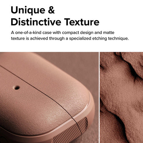 Ringke - Protection Case Onyx Magnetic - for Samsung Galaxy Buds 3 / 3 Pro / 3 FE, Non-Slip Texture - Constant Coral