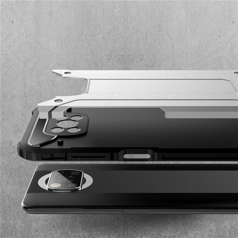 Techsuit - Hybrid Armor - Xiaomi Poco X3 / Poco X3 NFC / Poco X3 Pro - Black