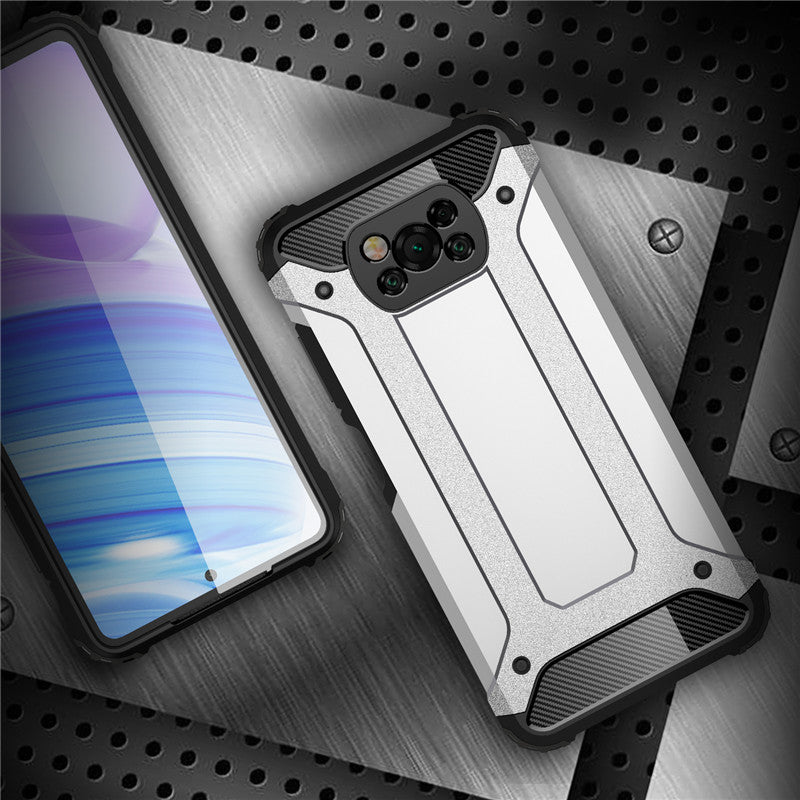 Techsuit - Hybrid Armor - Xiaomi Poco X3 / Poco X3 NFC / Poco X3 Pro - Black