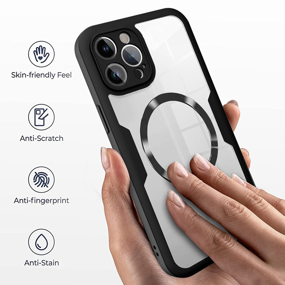 Techsuit - ColorVerse 360 MagSafe Series + Screen Protector - iPhone 16 Pro - Pink