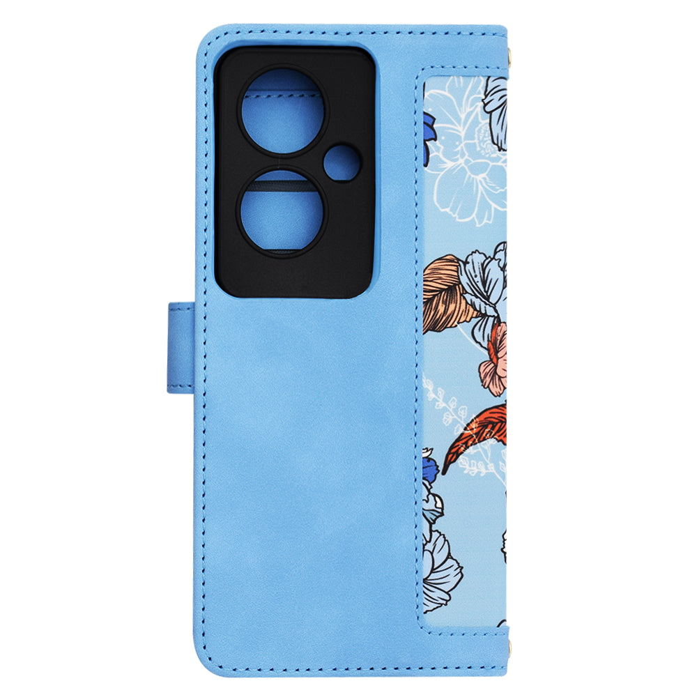 Techsuit - FlipCraft - Oppo Reno11 F - Vibrant Blue