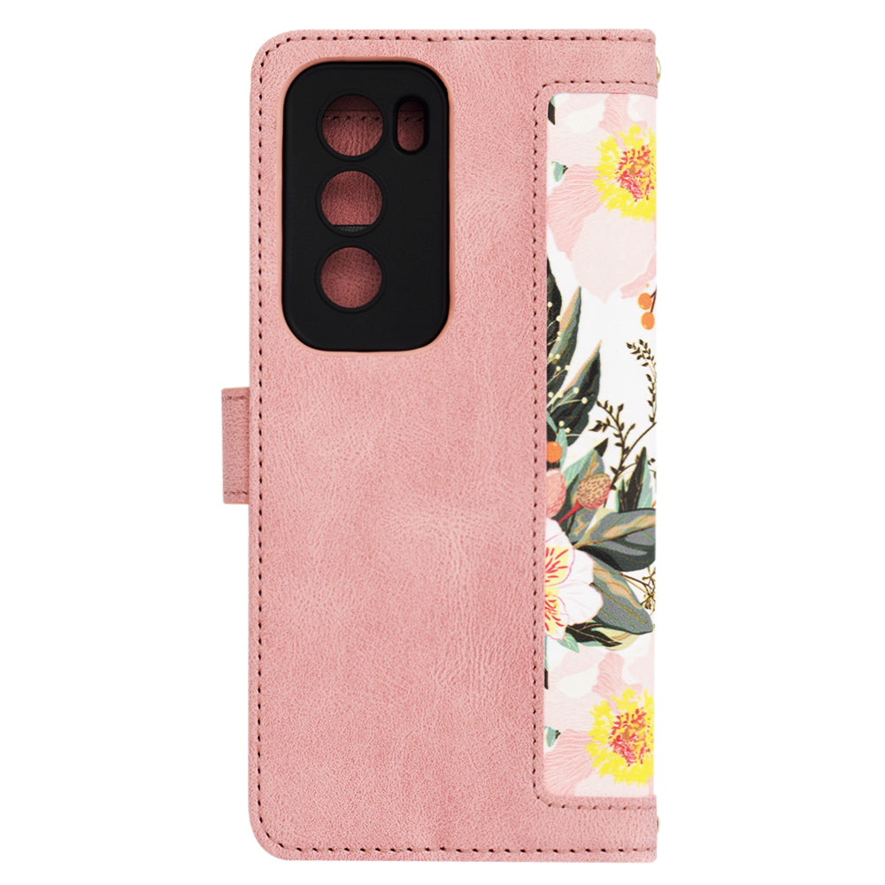 Techsuit - FlipCraft - Oppo Reno12 - Sweetheart Pink