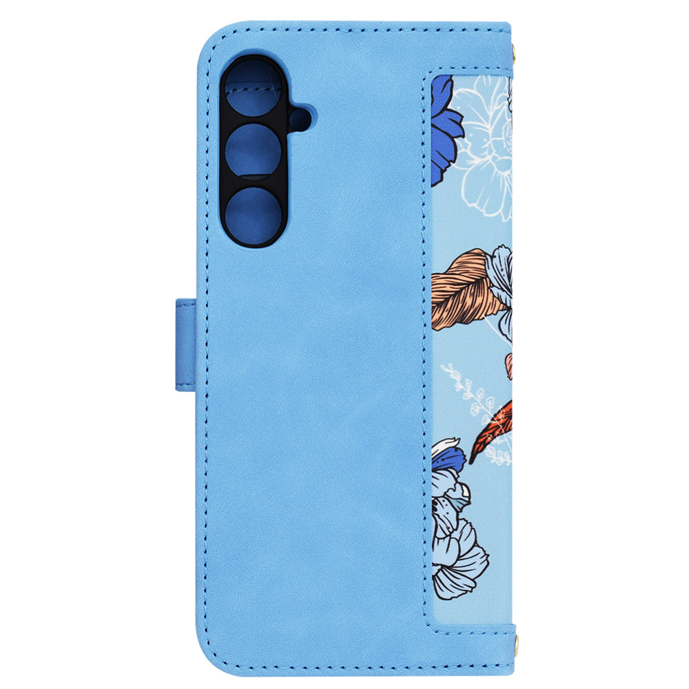 Techsuit - FlipCraft - Samsung Galaxy S23 FE - Vibrant Blue