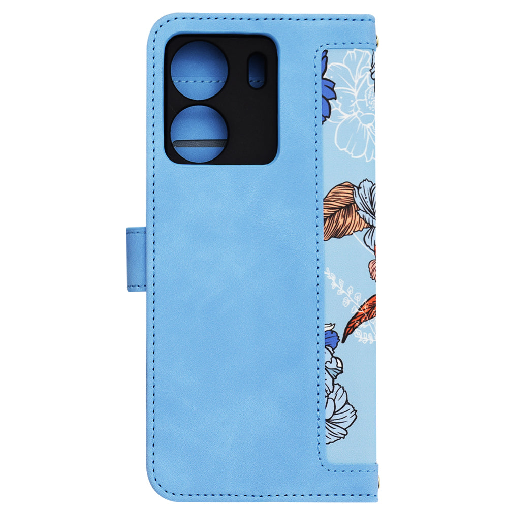 Techsuit - FlipCraft - Xiaomi Redmi 13C 4G / Poco C65 - Vibrant Blue