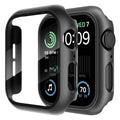 Techsuit - Defense360 Pro + Screen Protector - Apple Watch 4 / 5 / 6 / SE (44mm) - Black