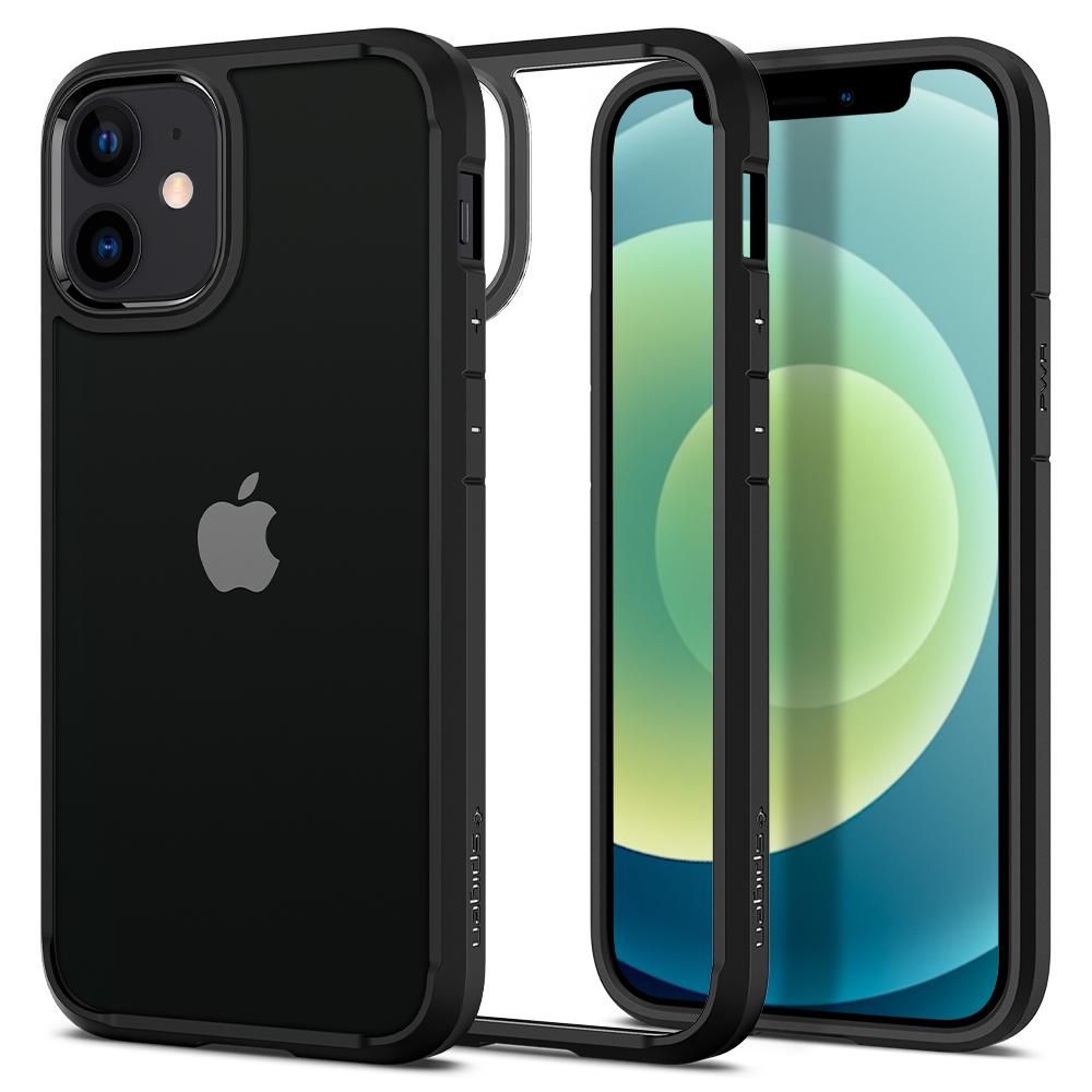 Spigen - Ultra Hybrid (ACS01703) - iPhone 12 / iPhone 12 Pro - Black