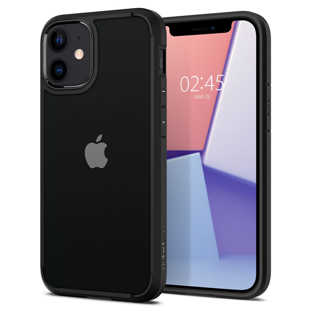 Spigen - Ultra Hybrid (ACS01703) - iPhone 12 / iPhone 12 Pro - Black