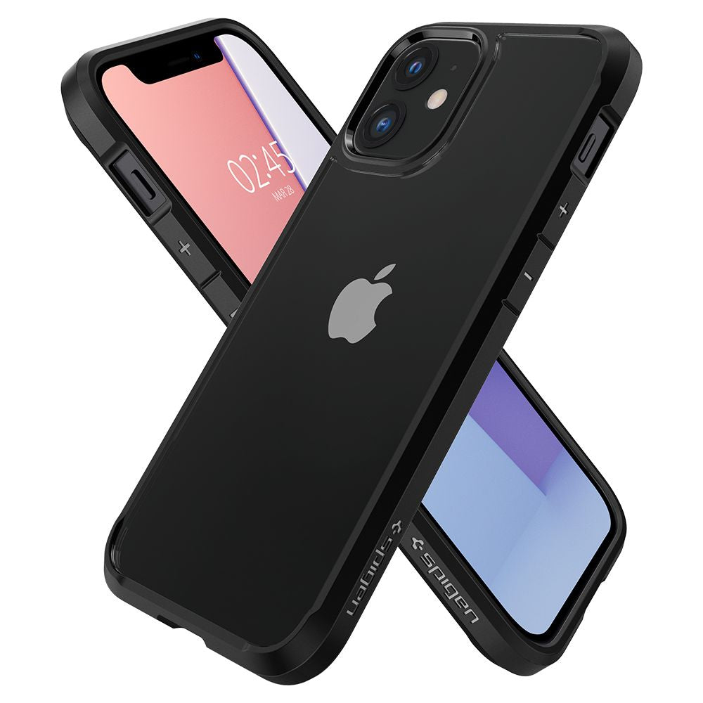 Spigen - Ultra Hybrid (ACS01703) - iPhone 12 / iPhone 12 Pro - Black
