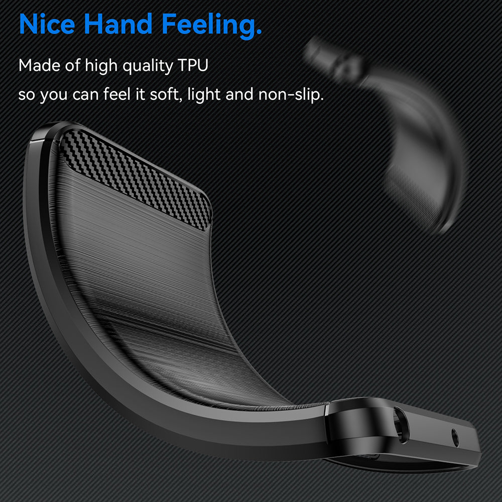Techsuit - Carbon Silicone - Honor X6b - Black